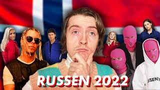 Reagerer på årets Russesanger 2022 [upl. by Ellesirg]