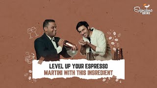 We levelled up our Espresso Martini cocktail recipe  Signature Drink E01  Unsobered [upl. by Dawson214]