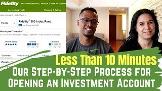 How to Open a Stock Account in Less Than Ten Minutes  Start Investing Today [upl. by Dleifniw]