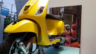 Vespa Yellow Edition  Matte Yellow and Metallic Yellow Models  Walkaround in 4K 60FPS [upl. by Carhart613]