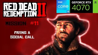 Killing Colm ODriscoll  Red Dead Redemption 2  Mission 11 Walkthrough [upl. by Orimar563]