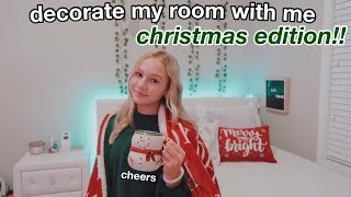 decorating my room for CHRISTMAS 2020 [upl. by Nalani]