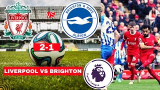 Liverpool vs Brighton 21 Live Stream Premier League Football EPL Match Score 2024 Highlights Vivo [upl. by Berta197]