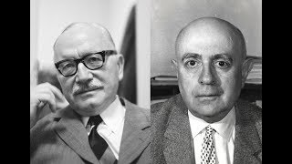 Adorno  Gehlen Ist die Soziologie eine Wissenschaft vom Menschen [upl. by Auj]