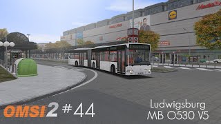 OMSI 2 BBS 44  Ludwigsburg  MB O530 V5  Line 28  Freie Universität [upl. by Octavius556]