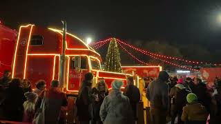 Coca Cola Weihnachts Truck Tour 2023 im Olympiapark München CocaColaChristmasTour [upl. by Payson]