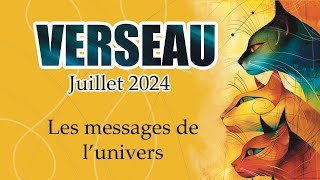 ♒VERSEAU  JUILLET 2024  Les messages de lunivers [upl. by Otrebile]