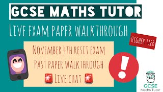 Higher Maths Exam Paper Walkthrough Revision Practice for 2021 Mock Exams Paper 2 Calculator  GCSE [upl. by Camilla]