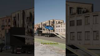 What Really Happens When a Speeding Car Drives Onto a Moving Truck [upl. by Airual]