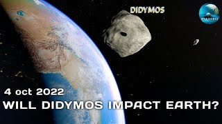 Didymos Asteroid  Close approach on 4 Oct 2022  what NASA Plan about Didymos  Dart Misson [upl. by Arahc518]