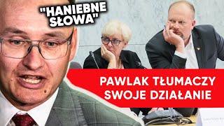 quotAbsolutny skandalquot Pawlak się tłumaczy Zrobiłem to w trosce o komisję [upl. by Sulrac]