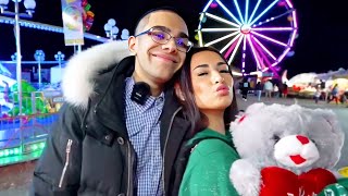 N3on amp Sam Go To Christmas Amusement Park FULL STREAM [upl. by Lachish]