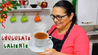 COMO HACER CHOCOLATE CALIENTE NAVIDEÑO  Victoria Abanto [upl. by Roe876]