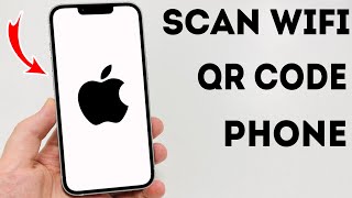 How To Scan WiFi QR Code On iPhone  Full Guide [upl. by Laet708]