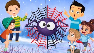 Itsy bitsy spider  Rhymes for kids  Spider song  Nursery rhymes  Kids poem ChocoMelonRhymes [upl. by Timotheus]