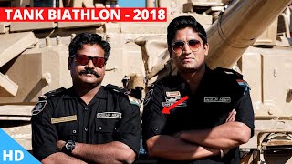 🇮🇳INDIA Tank Biathlon 2018  1st Round  International Army Games 2018 [upl. by Mylo]