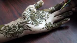 One of the best Simple Arabic Mehndi Design for Hand [upl. by Katushka]