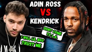 Kendrick Lamar And Adin Ross Get Into it On Stream [upl. by Haleemak]