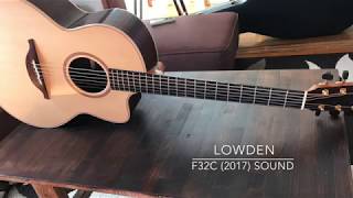 LOWDEN F32C 2017 SOUND SAMPLE [upl. by Irak990]