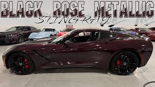 2017 Black Rose Corvette Coupe [upl. by Drhcir71]