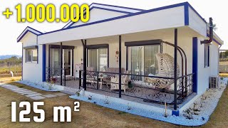 💓 Sade ama Şık Olsun 💓 Prefabrik Ev Turu ve Fiyatı 115 m²  Denildiği Kadar Ucuz mu [upl. by Ardnnek835]