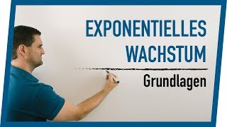 Exponentielles Wachstum  Basics mit Vergleich Lineares Wachstum  Mathe by Daniel Jung [upl. by Keemahs969]