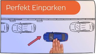 Perfekt Einparken in 2 Minuten erklärt [upl. by Diraf]