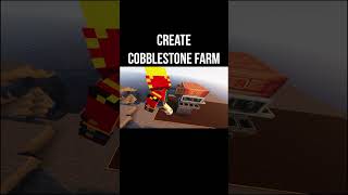 Create CobbleStone farm Tutorial  guide 1182  1201 minecraft java [upl. by Ahsekahs]