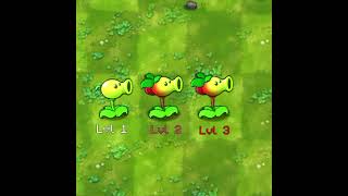 Peashooter Lvl 1 Lvl 2 and Lvl 3 credits Blueflutteringfly [upl. by Cired495]