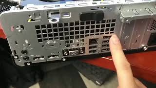 HP Prodesk 600 G3 sff Internal view and Windows winsat performance score [upl. by Nodnnarb]