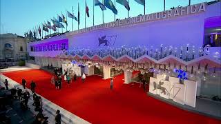 Biennale Cinema 2020  Le sorelle Macaluso Red Carpet [upl. by Aiksas973]