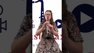 Small clarinet vs Soprano Saxophone 😊 saxophonist auditions shorts 100daysofpractice [upl. by Hare]