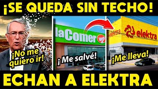 ¡SE QUEDA SIN TECHO ELEKTRA BOTADA FUERA LA COMER SE DISPARA [upl. by Nadnerb]