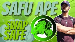 Safu Ape 🙈 Swap Safe With SAPE 🙈 SAFU VAULT amp REWARDS [upl. by Absalom]