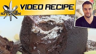 ✔️ No egg No oven Chocolate Lava Cake Recipe ලාවා කේක් How to Make Molten Chocolate Lava Cake❤️ [upl. by Eniortna]