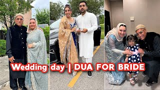 Wedding day  DUA FOR BRIDE 👰‍♀️ [upl. by Suirtimed]