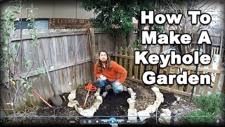 Permaculture Tip of the Day  How To Make A Keyhole Garden [upl. by Babita]