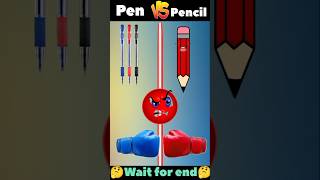 Pen Vs Pencil ❓youtubeshorts [upl. by Anehc]