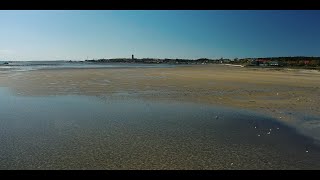 Netherlands West Terschelling West coast of the island  DJI Mavic 2 Pro [upl. by Dulcea]