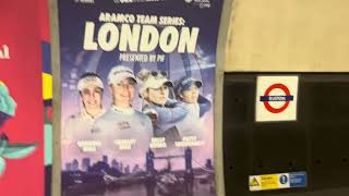 Filming underground trains at London Euston station [upl. by Geffner]