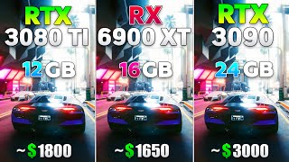 RTX 3090 vs RX 6900 XT vs RTX 3080 Ti Test in 10 Games [upl. by Alitha]