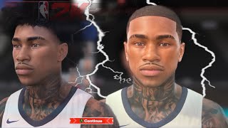 NBA2k24 Best Face Creation🔥 Menace [upl. by Anomar]