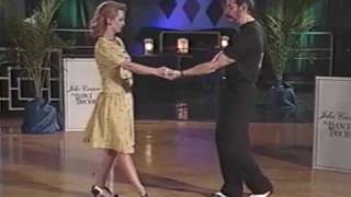 How to Dance The Lindy Hop Basic [upl. by Norrek707]