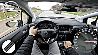 OPEL CROSSLAND X 12 TURBO TOP SPEED DRIVE ON GERMAN AUTOBAHN 🏎 [upl. by Lexine]