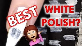 White nail polishes  whats the best [upl. by Anihsat882]