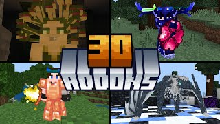 Top 30 ADDONS  MODS PARA MINECRAFT PE 12131 [upl. by Dinny261]