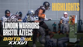 HIGHLIGHTS  BRITBOWL XXXVI  BRITISH AMERICAN FOOTBALL  POWERED BY EP SPORTS [upl. by Kimberlyn]