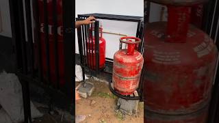 Cylinder chamberwelding lpg chamber home shorts yutubeshorts trending Dinoopvlogs [upl. by Eillen]