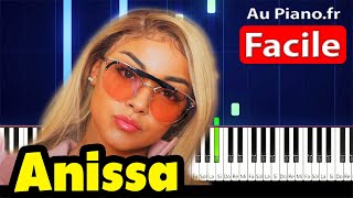 Wejdene Anissa  Piano Cover Tutorial Lyrics AuPianofr [upl. by Danyette]