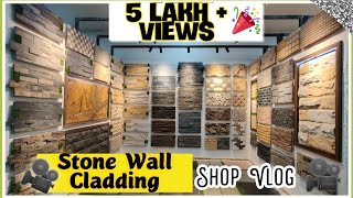 Natural Stone Wall Cladding Price in India  Wall Cladding Tiles Design [upl. by Emili685]